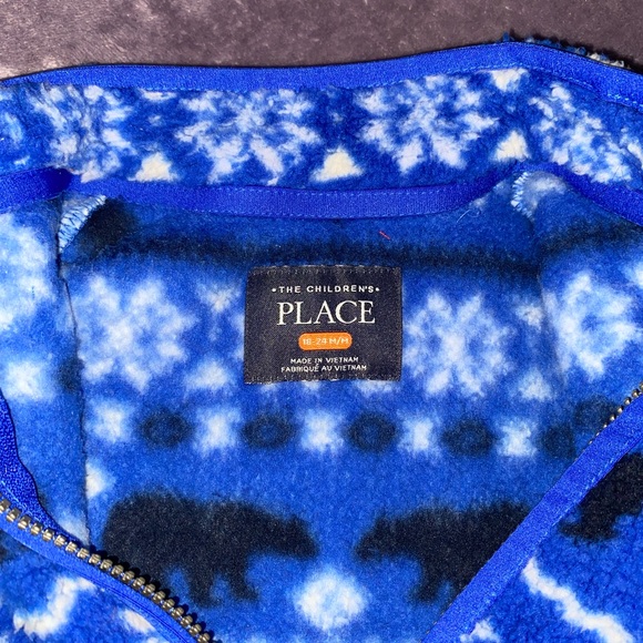 Children’s Place Sherpa Zip-up Jacket - Picture 3 of 3